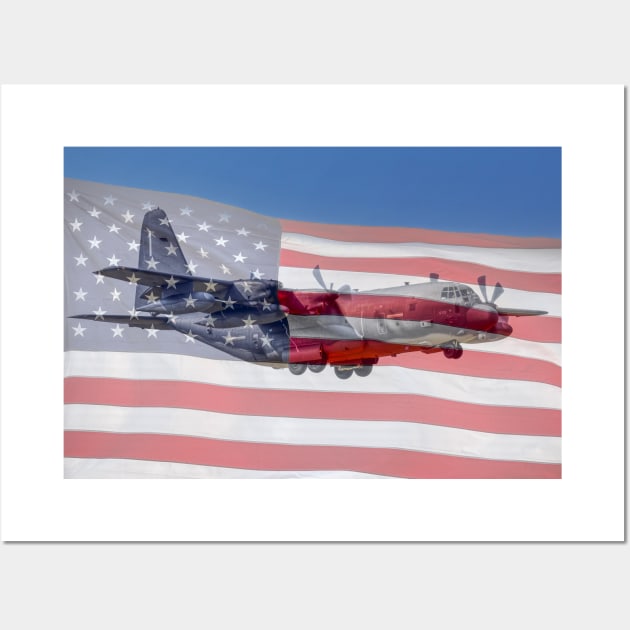 Stars and Stripes Hercules Wall Art by derek beattie